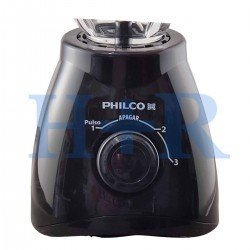 Licuadora 3 Velocidades Vaso De Vidrio Philco 1214