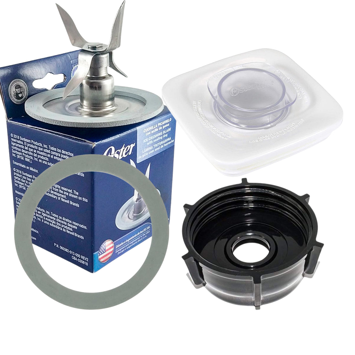 Kit Tapa Clásica Con Aspa Oster, Portavaso Y Empaque