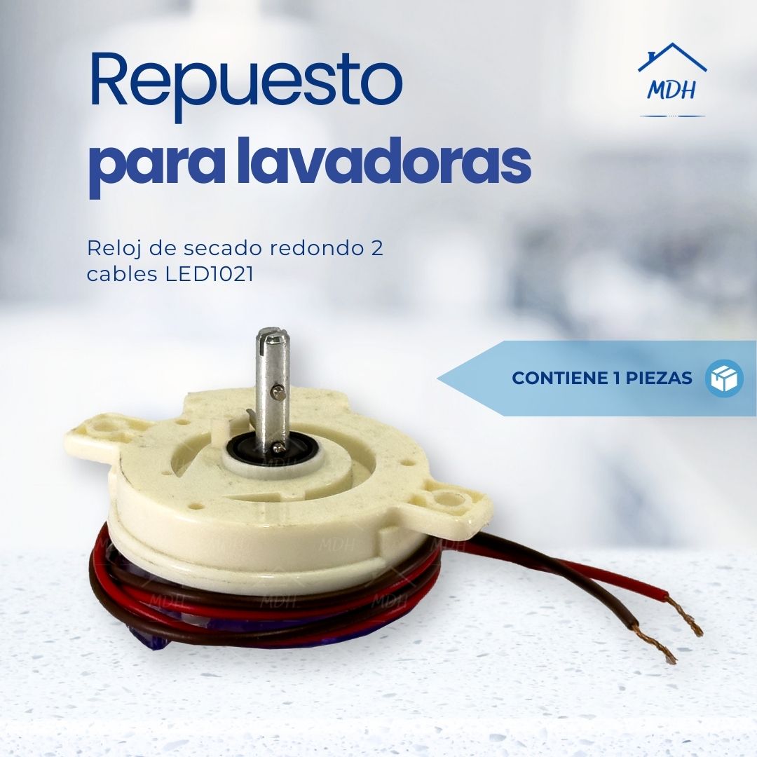 Reloj de secado redondo de 2 cables LED1021