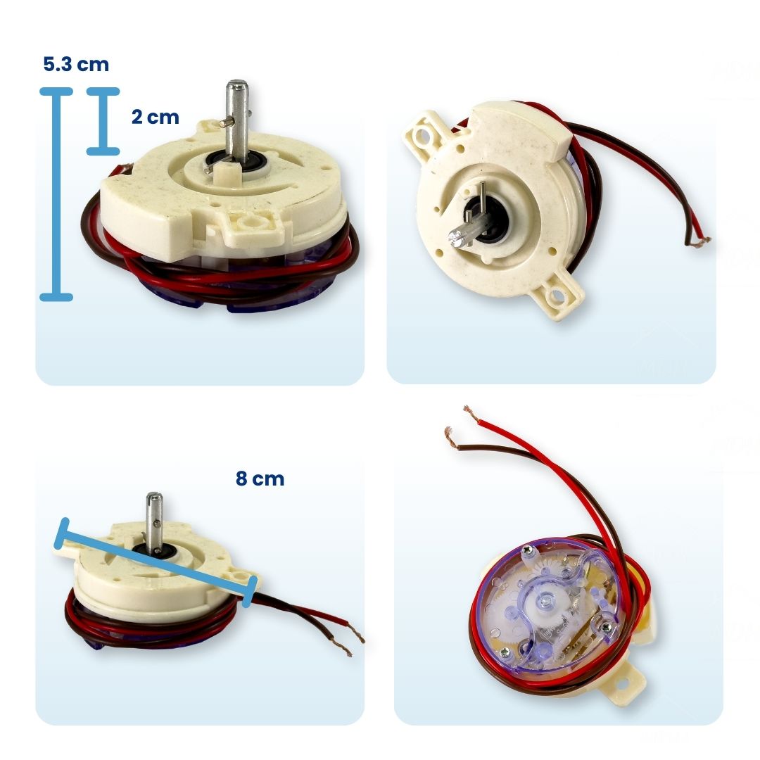 Reloj de secado redondo de 2 cables LED1021