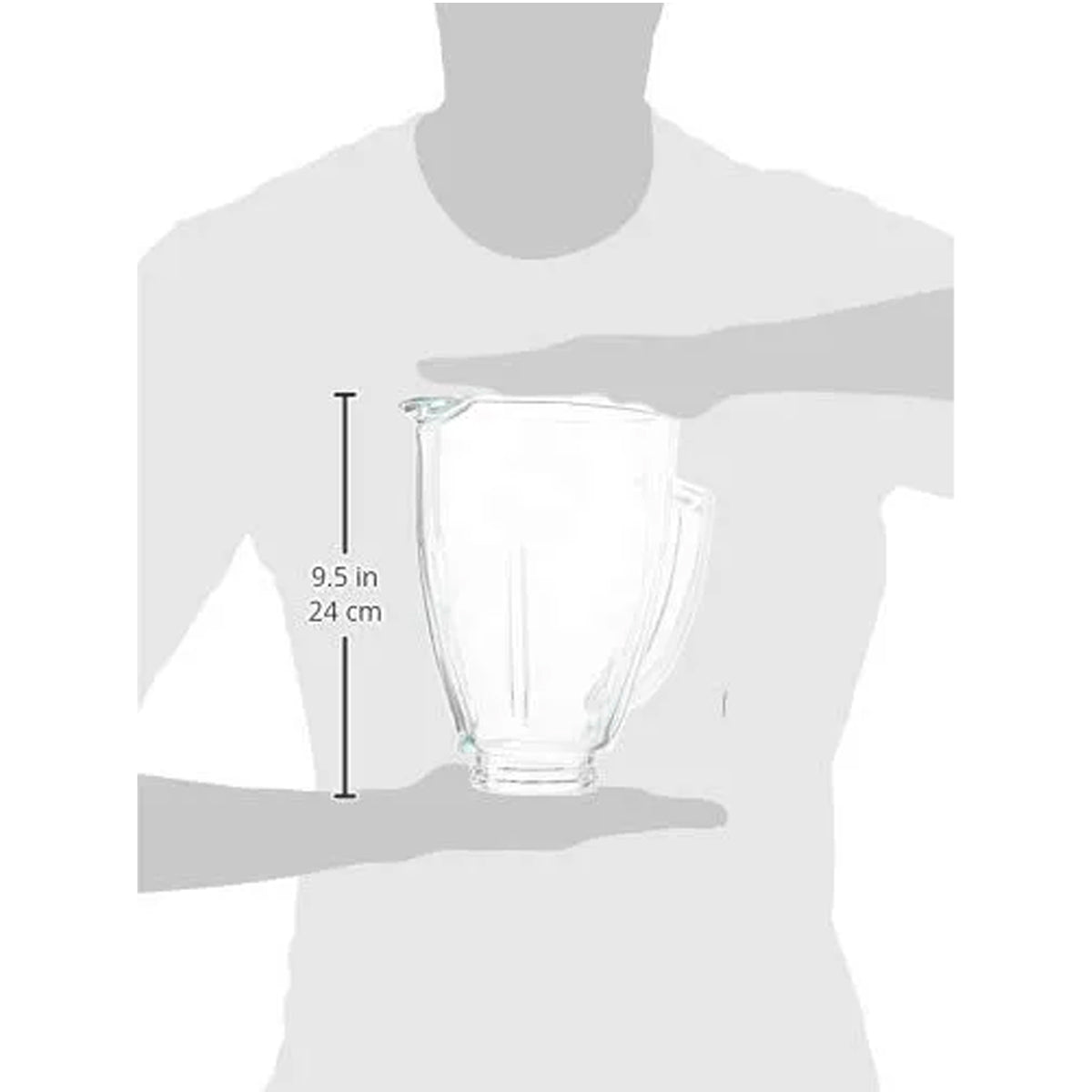 Vaso Oster Redondo De Vidrio Original