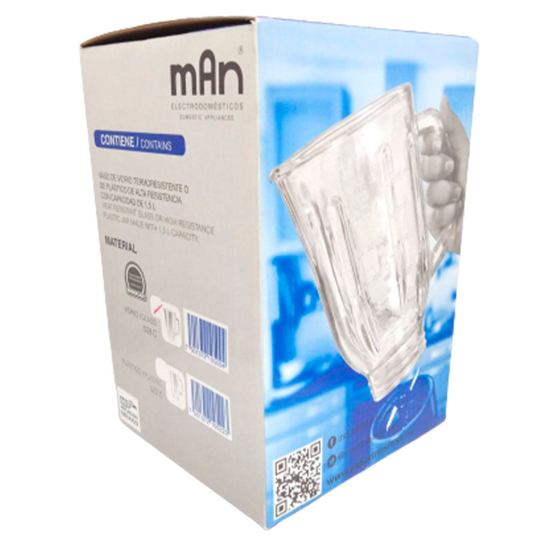 Vaso de Vidrio Man Original