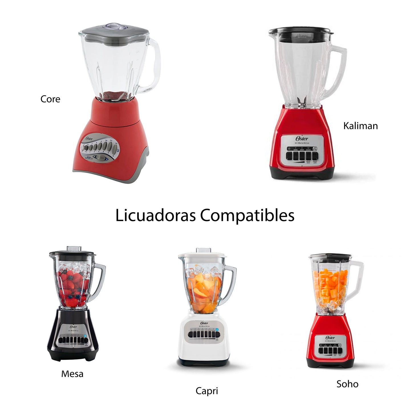 Armadura Rotor Oster/osterizer De 1.5 Cm (Americana)