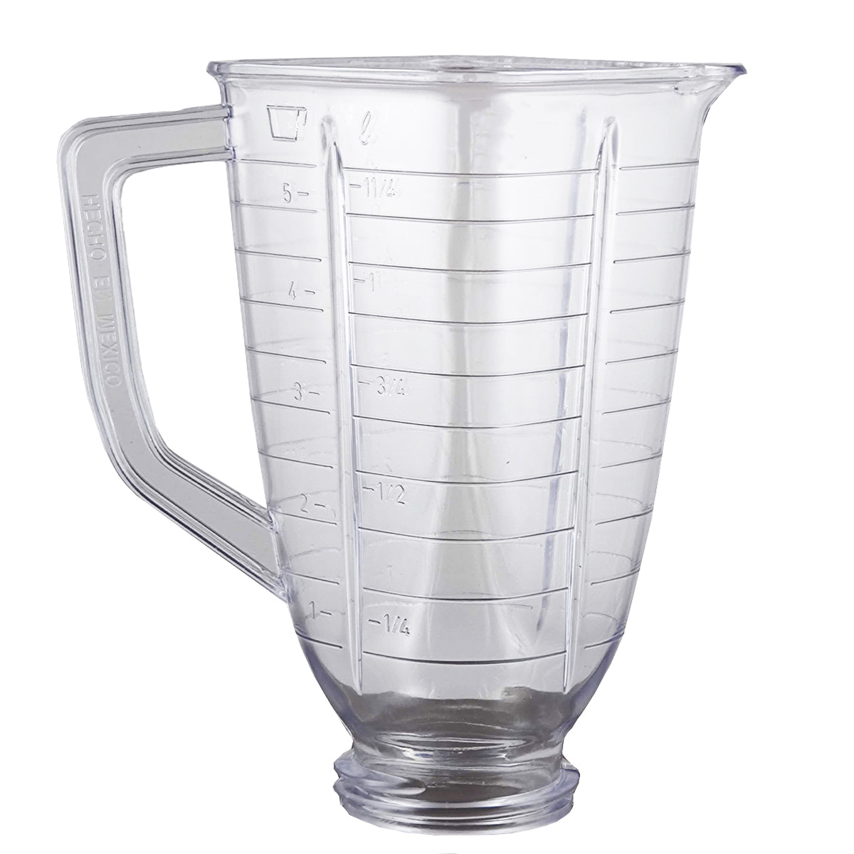 Vaso De Plásctico Clásico Cuadrado Compatible con Oster