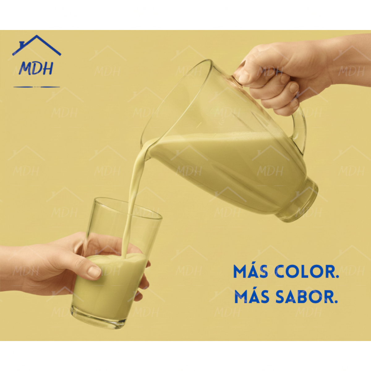 VASO TIPO OSTER CONTEMPORANEO VIDRIO ECON AMARILLO