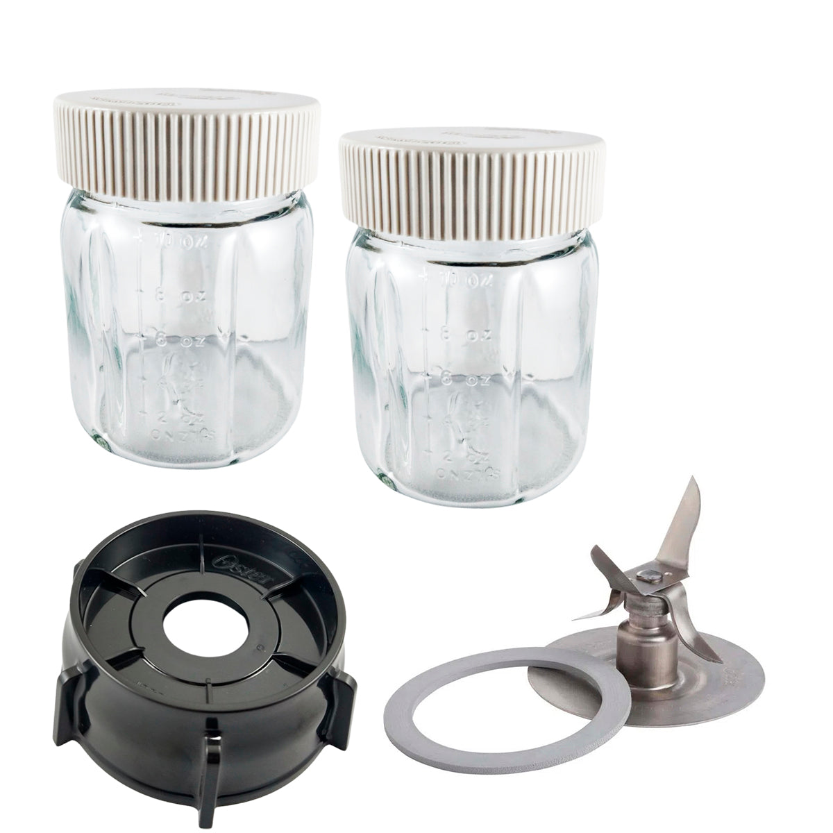 Kit 2 Piezas Minivasos, Aspa Oster, Portavaso Rever
