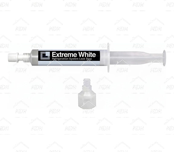 Sellador de fugas especificas de gas refrigerante R600, R290, R134a de sistemas de AA/R Extreme White ERRECOM