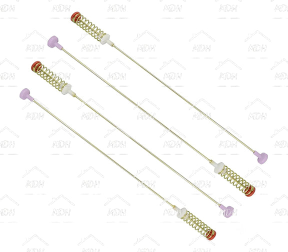 Juego de 4 suspensiones varillas para lavadora compatible con SAMSUNG DC97-16350E