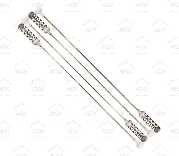 Juego de 4 suspensiones varilla para lavadora compatible con SAMSUNG DC97-16350M