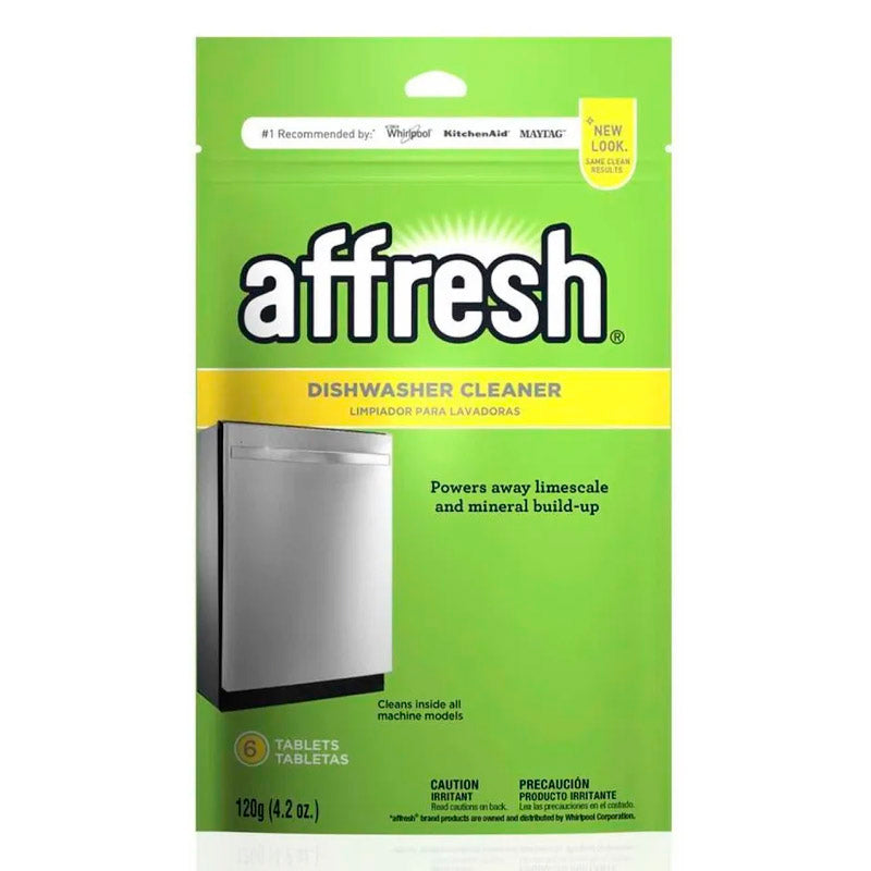 Limpiador de lavavajillas con 6 tabletas en bolsa | Affresh W10282479