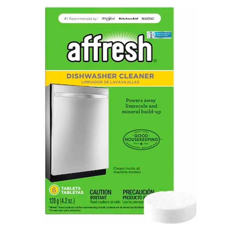 Limpiador de lavavajillas con 6 tabletas en bolsa | Affresh W10282479