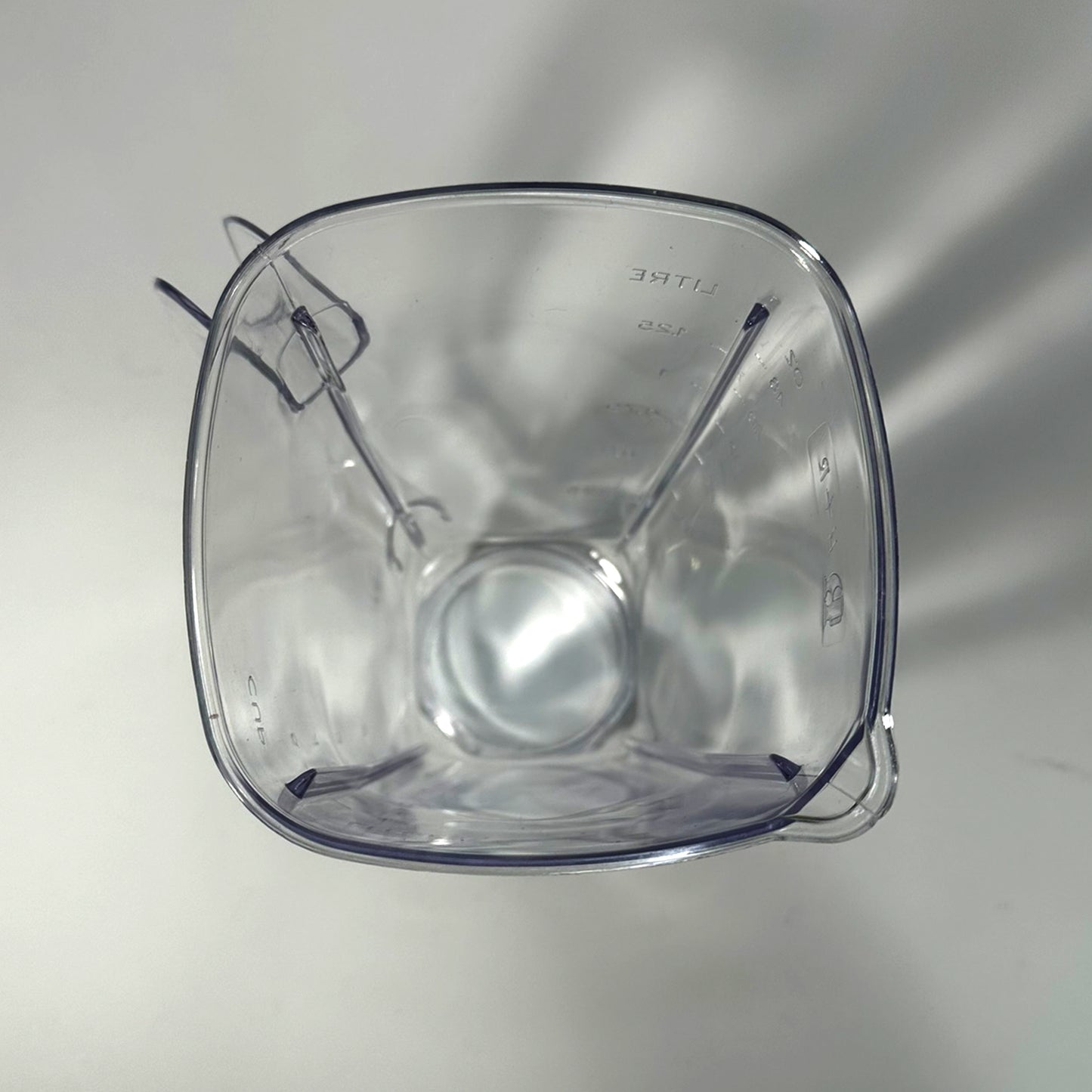 Vaso de policarbonato tipo Moulinex cuadrado