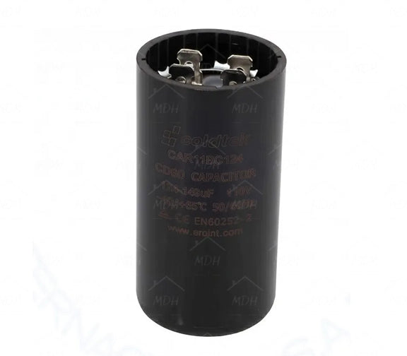 Capacitor chico de arranque para refrigeración 124 / 149uF COLDTEK