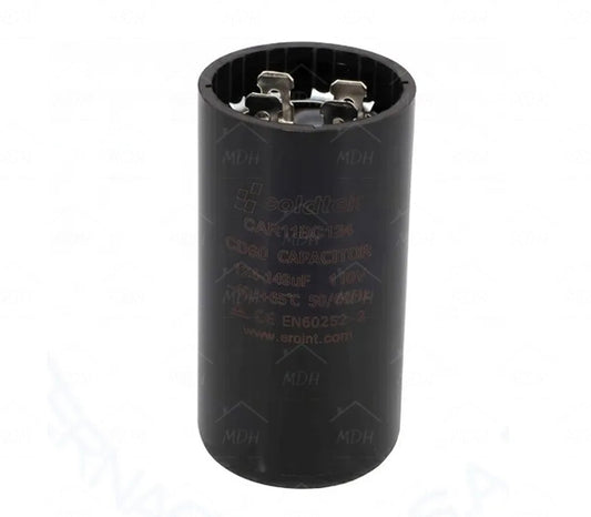 Capacitor chico de arranque para refrigeración 124 / 149uF COLDTEK