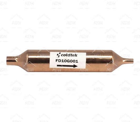 Filtro deshidratador soldable para refrigerador 10 gr colillas 1/8 hasta 1/6 COLDTEK