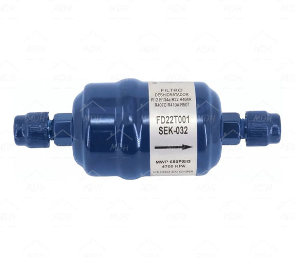 Filtro deshidratador tuerca con sílica, ODF 1/4 SIKELAN 22T001