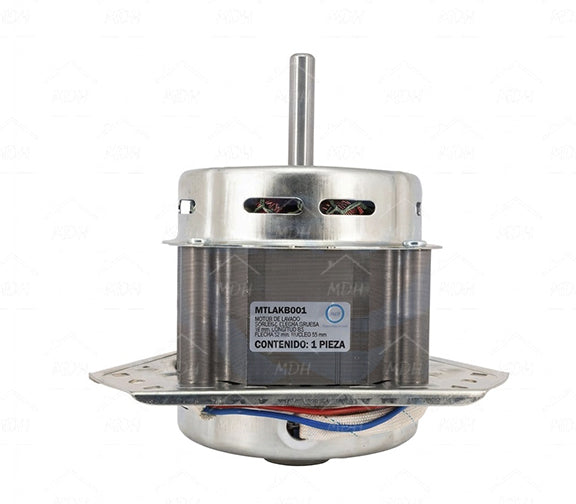 Motor de lavado de flecha gruesa de 12 mm para lavadora compatible con Koblenz y ASPIX 28KG