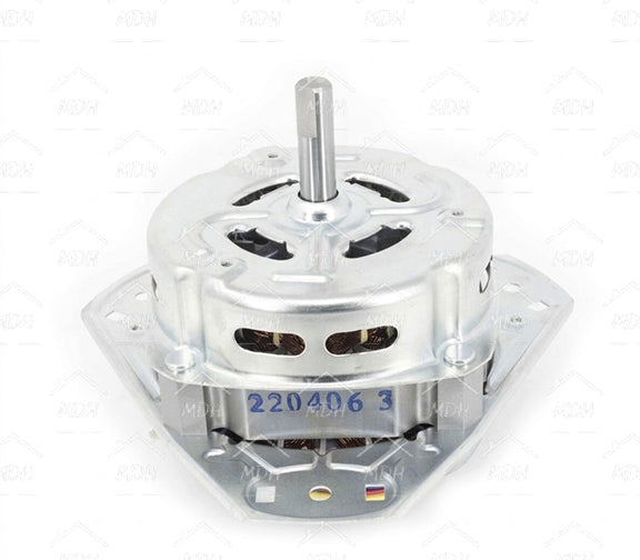 Motor de secado de base triangular para lavadora compatible con LG y MABE
