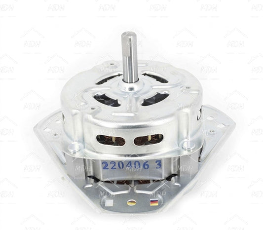Motor de secado de base triangular para lavadora compatible con LG y MABE