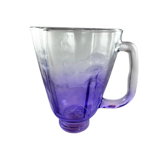 VASO TIPO OSTER CUBE VIDRIO ECON MORADO