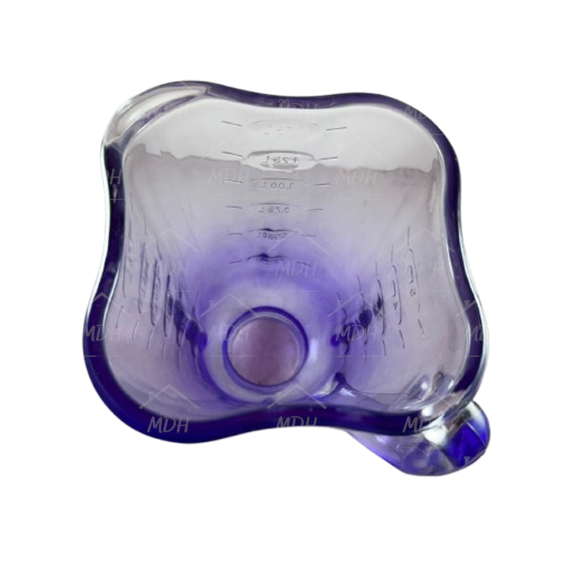 VASO TIPO OSTER CUBE VIDRIO ECON MORADO