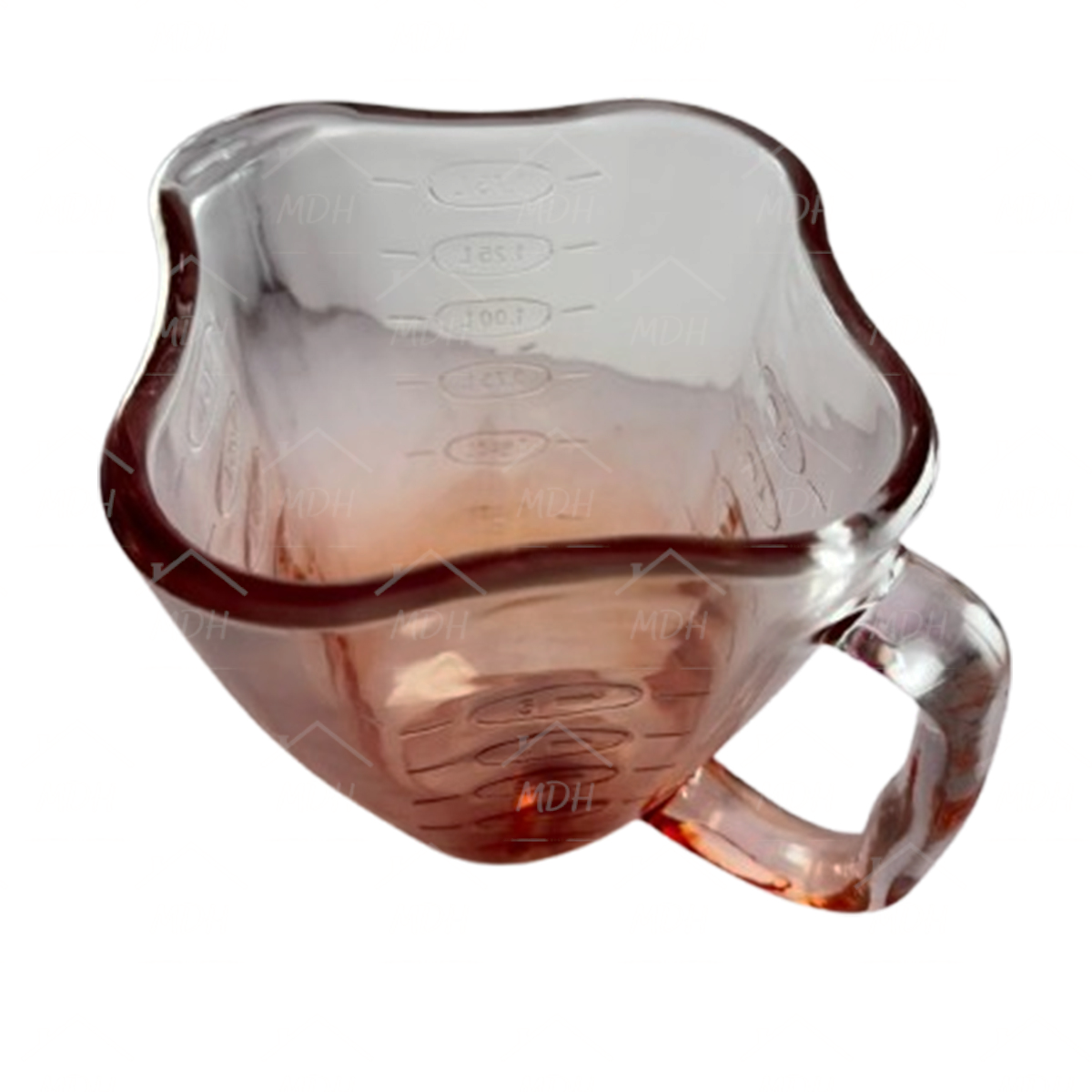 VASO TIPO OSTER CUBE VIDRIO ECON NARANJA