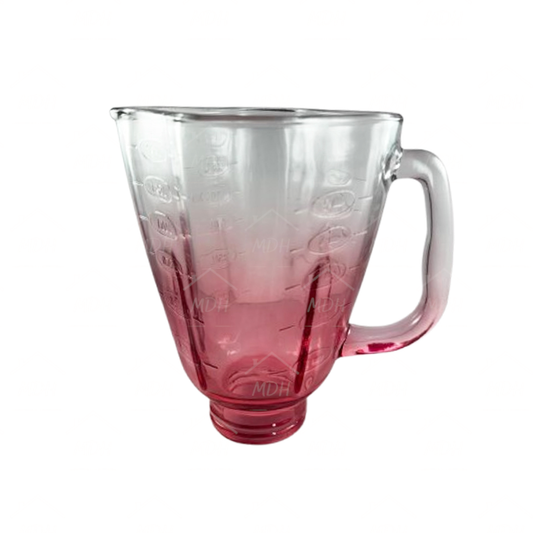 VASO TIPO OSTER CUBE VIDRIO ECON ROJO