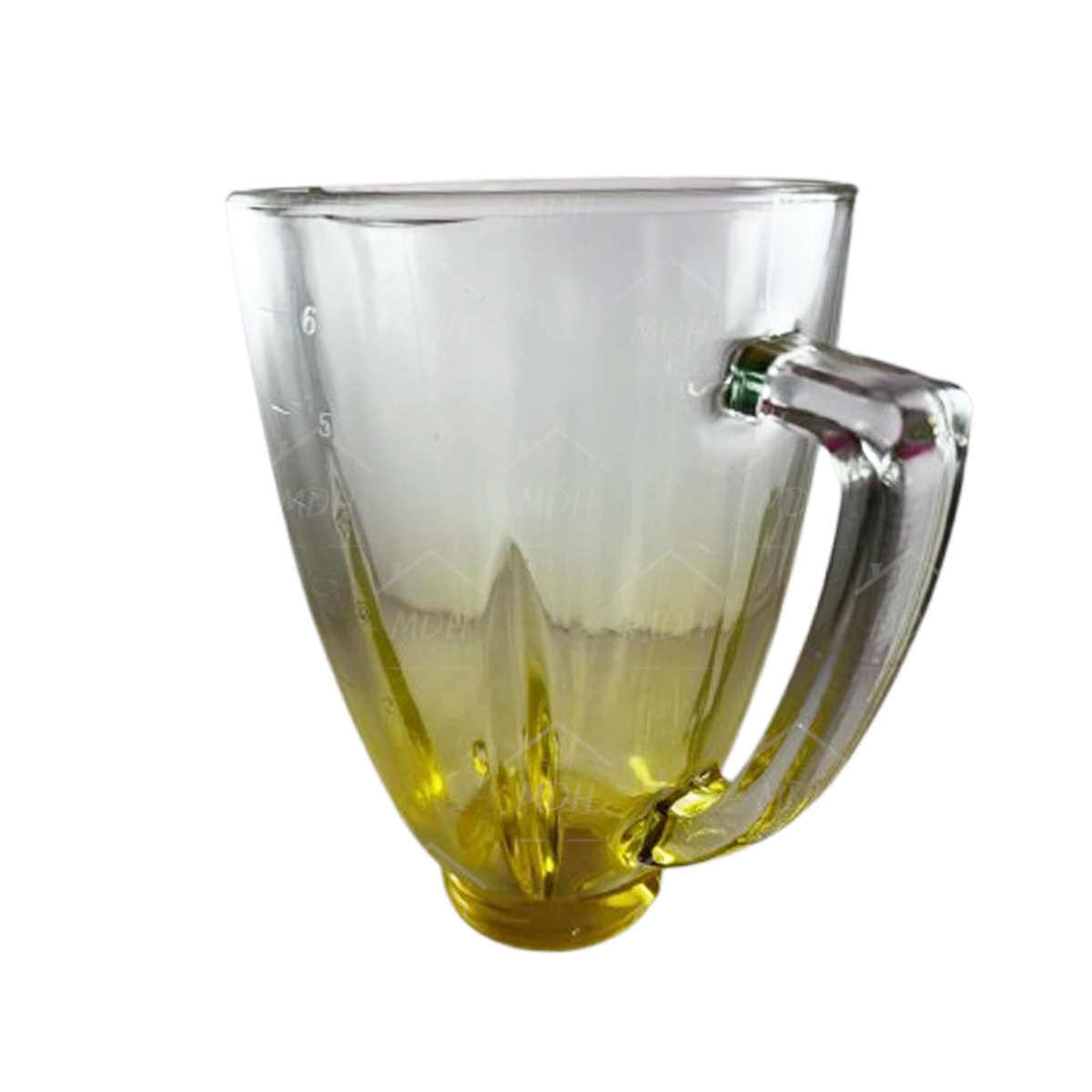 VASO TIPO OSTER CONTEMPORANEO VIDRIO ECON AMARILLO