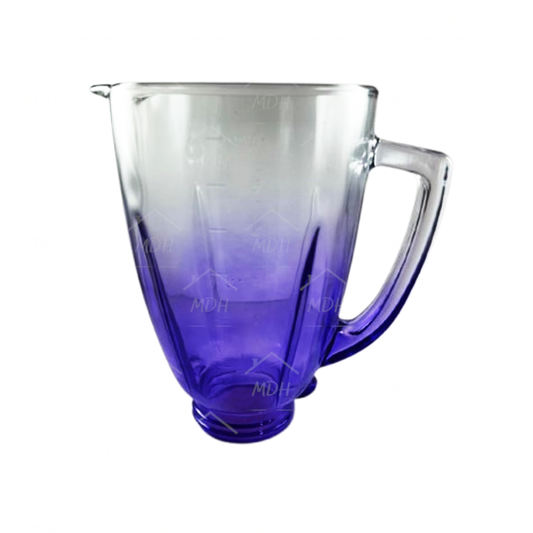 VASO TIPO OSTER CONTEMPORANEO VIDRIO ECON MORADO