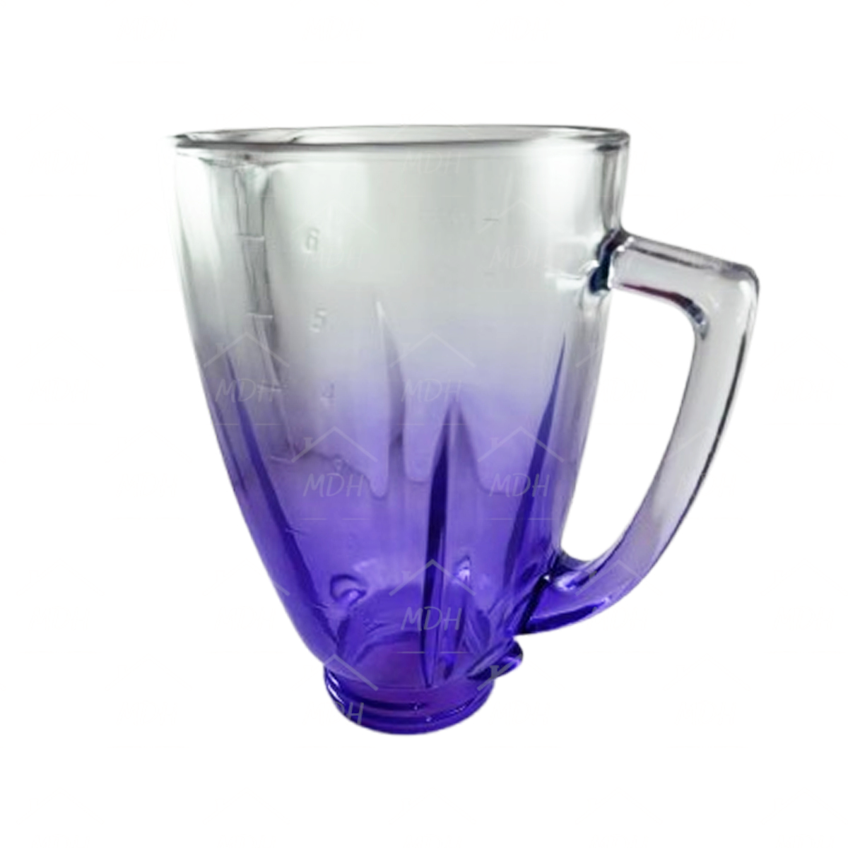 VASO TIPO OSTER CONTEMPORANEO VIDRIO ECON MORADO