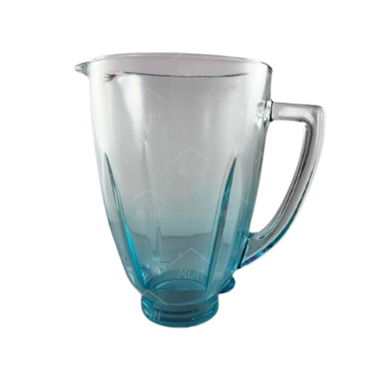 VASO TIPO OSTER CONTEMPORANEO VIDRIO ECON AZUL