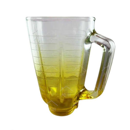 VASO TIPO OSTER CLASICO VIDRIO ECON AMARILLO