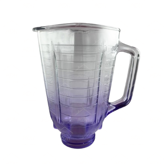 VASO TIPO OSTER CLASICO VIDRIO ECON MORADO
