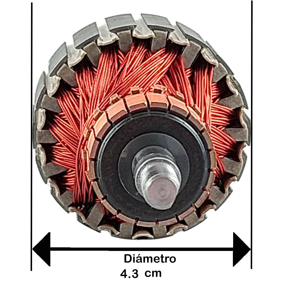 Armadura Rotor Oster/osterizer De 2.5 Cm (mediana)