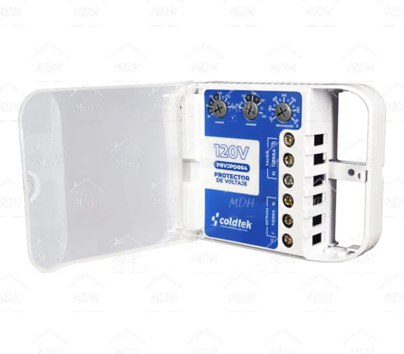 Protector de voltaje corta-corriente 120 V, 30 A COLDTEK