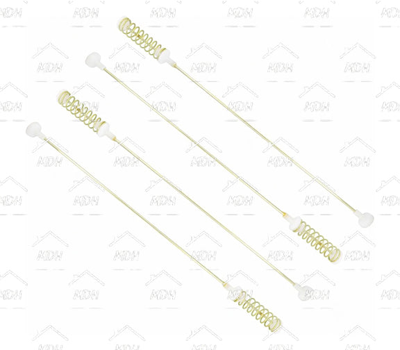 Juego de 4 suspensiones varilla para lavadora compatible con SAMSUNG DC97-16350C