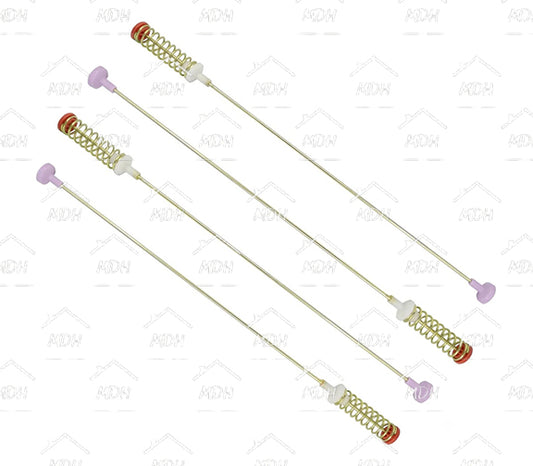 Juego de 4 suspensiones varillas para lavadora compatible con SAMSUNG DC97-16350E