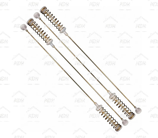 Juego de 4 suspensiones varilla para lavadora compatible con SAMSUNG DC97-16350M