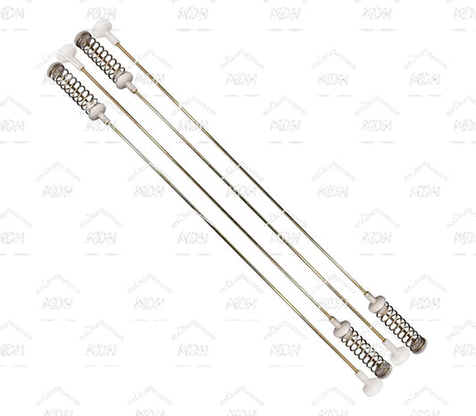 Juego de 4 suspensiones varilla para lavadora compatible con SAMSUNG DC97-16350M