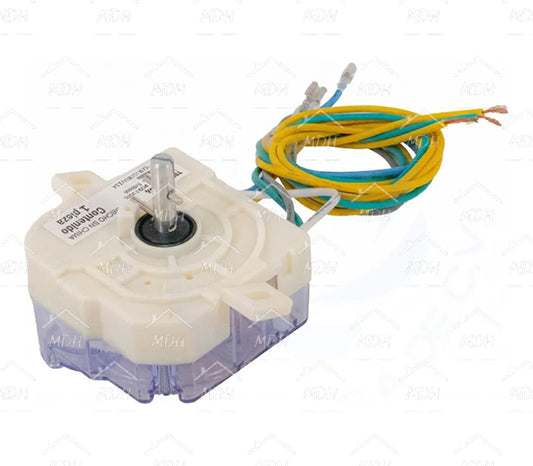 Timer mecánico de 1 perilla y 5 cables para lavadora WMP