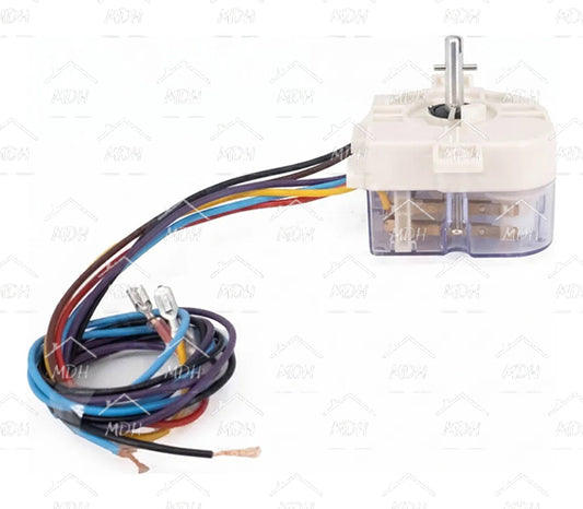Timer mecánico de 1 perilla y 6 cables para lavadora WMP