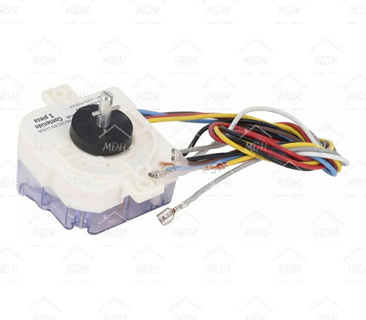 Timer mecánico de 1 perilla y 7 cables para lavadora WMP