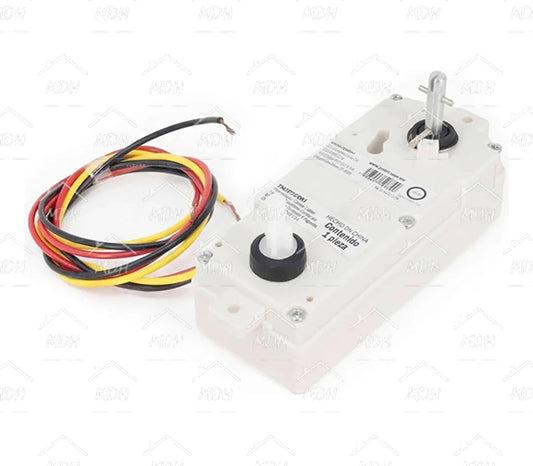 Timer mecánico de 2 perillas y 3 cables para lavadora WMP