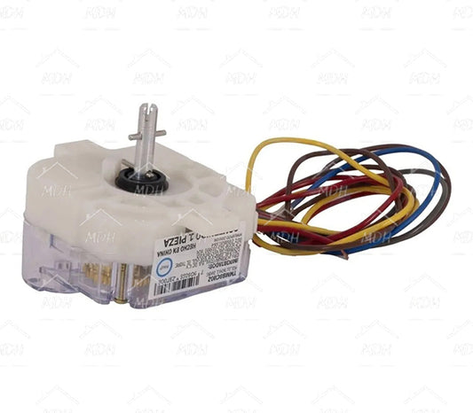 Timer de 1 perilla, 6 cables y 4 platinos de orejas planas para lavadora compatible con MABE