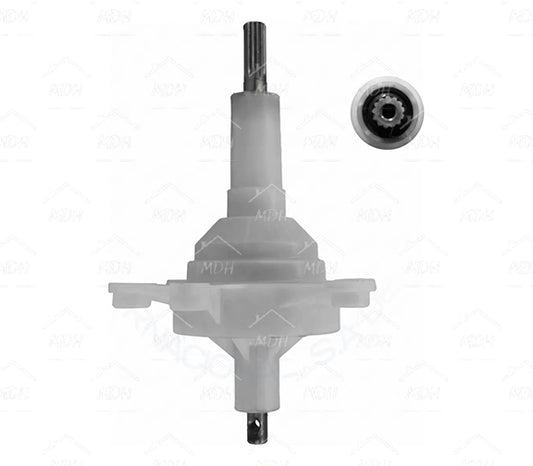 Transmisión de flecha con 13 dientes, 2 orejas y 6 orificios moderna para lavadora compatible con DAEWOO