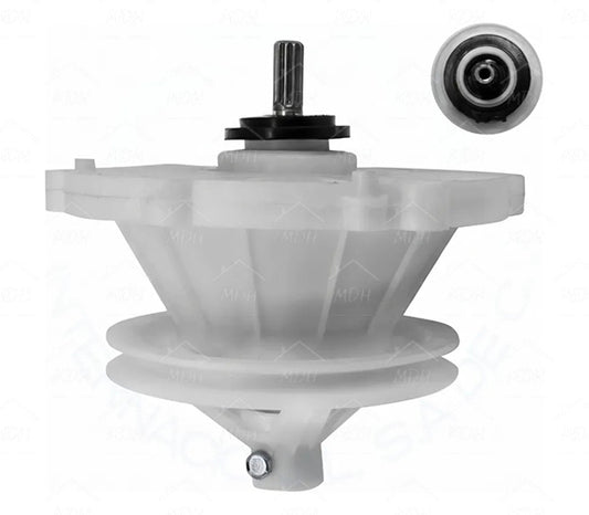 Transmisión de 6 hoyos tipo trompo con  polea para lavadora compatible con LG