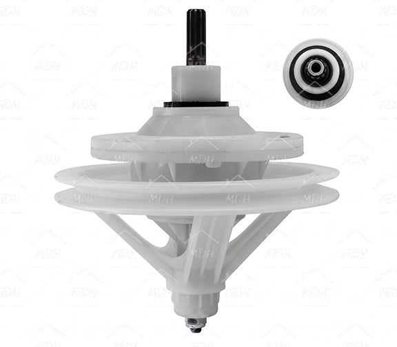 Transmisión de 11 dientes y polea para lavadora compatible con ACROS, KOBLENZ y WHIRLPOOL