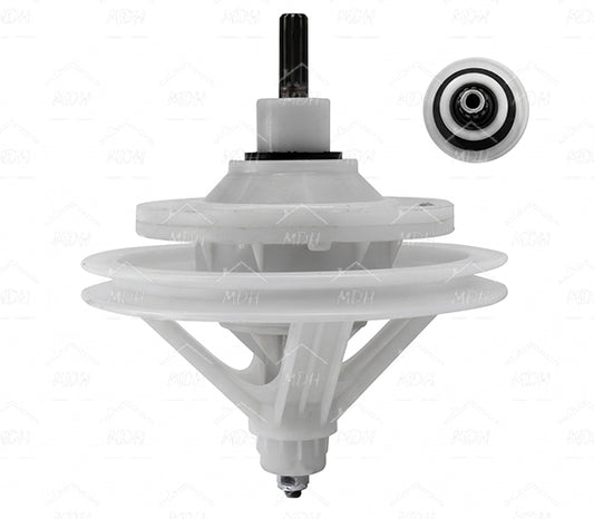 Transmisión de 11 dientes y polea para lavadora compatible con ACROS, KOBLENZ y WHIRLPOOL