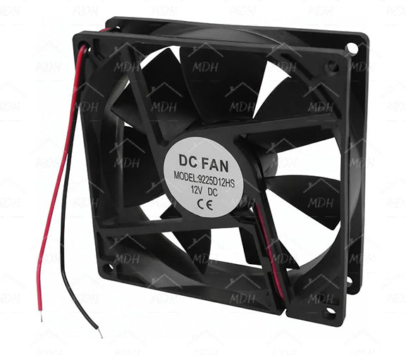 Ventilador motor con 2 cables para refrigerador COLDTEK 9225D compatible con MABE