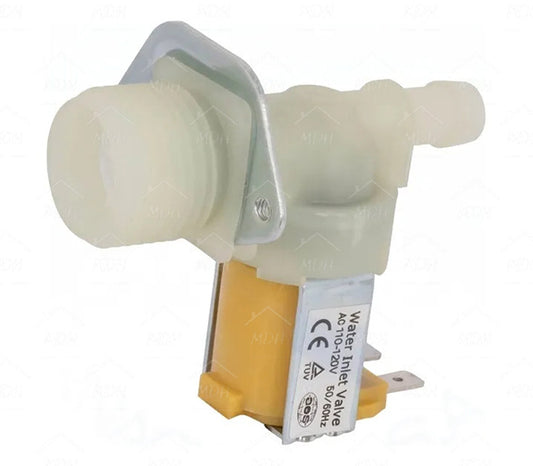Electroválvula de 1 entrada, 1 salida y 1 bobina para lavadora compatible con AMAZONAS y MABE